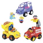 Vehículos Pequeños Con Sonidos Little People Mattel
