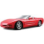 Coche Chevrolet Corvette Convertible 1998 Burago