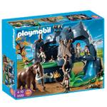 Cueva Prehistórica Con Mamuts Playmobil