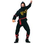 Disfraz Adulto Ninja Negro Rubies