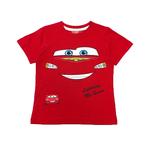 Cars – Camiseta Manga Corta Roja 8 Años