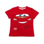 Cars – Camiseta Manga Corta Roja 8 Años