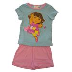 Dora – Pijama Verano Azul Y Rosa 5 Años