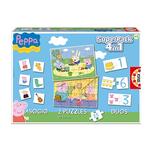 - Super Pack 4 In 1 Peppa Pig Educa Borras