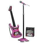Play On – Guitarra Electrónica Con Amplificador – Rosa