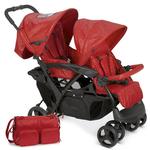 Sillita De Paseo Gemelar Tandem Red Con Bolso Pb Plus