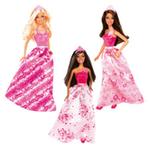 Muñeca Barbie Princesa Brillos Mágicos Mattel