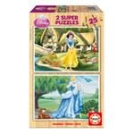 Puzzle Cenicienta Y Blancanieves Princesas Disney Educa Borrás