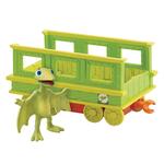 Dino Tren Figura Tiny Con Vagón