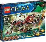 Lego Chima El Buque Cocodrilo De Cragger