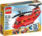 Lego Creator Helicóptero Rojo De Transporte