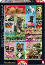 Puzzle Collage Perritos 1000 Piezas