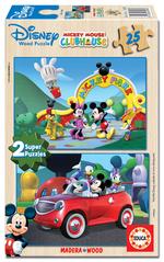 Puzzle Mickey Mouse Club House 2×25 Piezas
