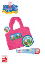 Peppa Pig Bolso Con Amplificador Y Micro De Mano