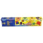 Play-doh Pack 4 + 2 Colores Brillantes