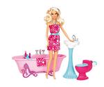 Barbie Mobiliario Y Muñeca-1