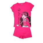 Monster High – Pijama Manga Corta Draculaura Rosa 6 Años