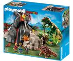 Playmobil Volcán Con Tiranosaurus