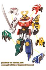 Power Rangers Super Megazord Samurai