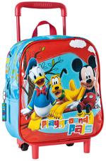 Mickey Mouse Club House Mochila Carro Fijo