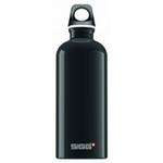 Botella De Aluminio Traveller Black 0,6l Sigg