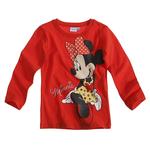 Minnie Mouse – Camiseta Manga Larga Rojo – 8 Años