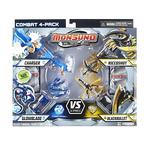 Monsuno – Pack 4 Core De Combate – Riccoshot/blackbullet/charger/glowblade