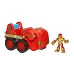 Playskool Heroes – Marvel Iron Man Adventures – Vehículo Básico Con Figura