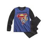 Superman – Pijama Azul Y Negro – 6 Años