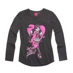 Monster High – Camiseta Manga Larga Gris – 14 Años