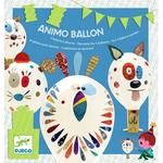 Animo Ballon Para Decorar 4 Globos De Cumpleaños Djeco
