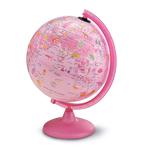 World Animals Globe Pink Es