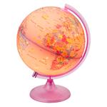 World Animals Globe Pink Es-1