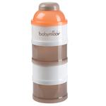 Dispensador De Leche En Polvo Babydose Zen Albaricoque Topo Baby Moov