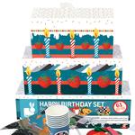 Set Para Fiesta De Cumpleaños Racing Janod-4