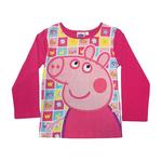Peppa Pig – Pijama Peppa Fondo Cuadrados – 2 Años-2