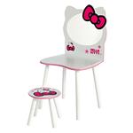 Hello Kitty – Tocador Y Taburete