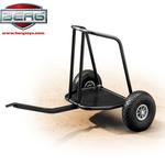 Stand-up Más Trailer Frame Color Negro Para Kart Berg Toys