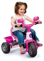 Triciclo Baby Plus Music Rosa Con Toldo Juguettos-1