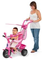 Triciclo Baby Plus Music Rosa Con Toldo Juguettos-2