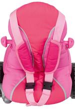 Triciclo Baby Plus Music Rosa Con Toldo Juguettos-3