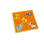 Puzzle Infantil De Animales Scrath