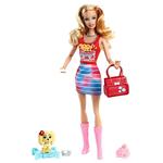 Barbie – Muñeca Fashionista Con Mascota – Barbie