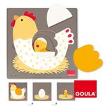 Puzzle 3 Niveles Gallina