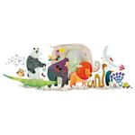 Puzzle Gigante Desfile De Animales-1
