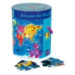 Puzzle Cubo Alrededor Del Mundo