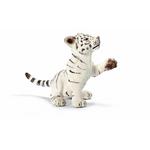 Cachorro De Tigre Blanco Jugando. Schleich