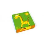 Puzzle Infantil De Bloques De Animales