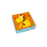 Puzzle Infantil De Bloques De Animales-4