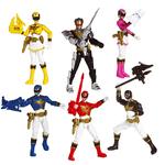 Power Rangers Súper Samurái – Pack 6 Figuras Megaforce Rangers